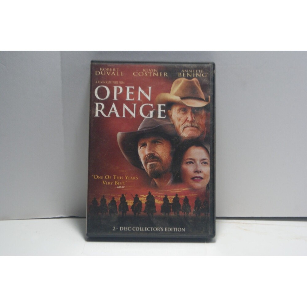 Open Range Kevin Costner 2 DVD Western Adventure Respect Love